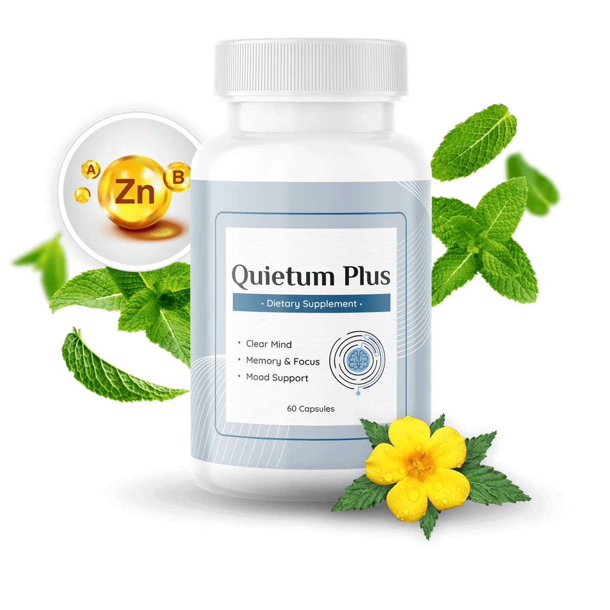Quietum Plus Sleep Health — Front Label